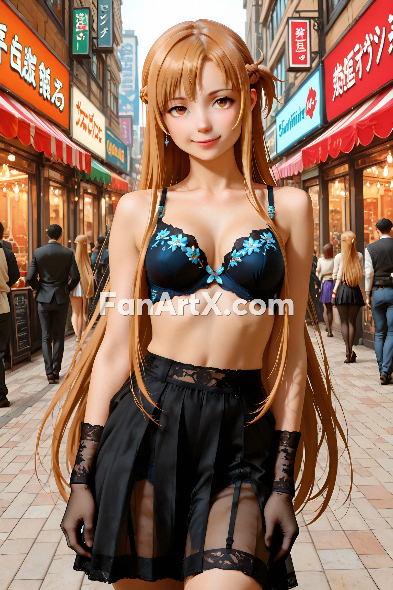Sao Asuna Yuuki Fanart - Sword Art Online character 6575789